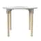 Flash Furniture 33 in W, 33 in L, 23 in H, Beechwood, Birch Plywood, Steel, Beech/White MK-ME088022-GG - alternate 8